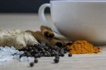 ChaiMati - Turmeric Chai Latte - Powdered Instant Golden Milk w/ Turmeric, Ginger, Cinnamon, & Pepper - No Caffeine - 8.82oz (250gm) Jar - Makes 20-25