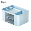 1pc Desktop Storage Drawers Cosmetic Makeup Organizer, Jewelry Display Box, Large Capacity Storage Box With Transparent Drawer, Pen Holder, Office Sta