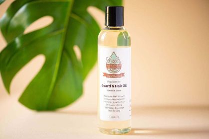 Beard & Hair Oil (Scent: Peppermint)