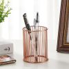 Metal Iron Penholder Office Storage And Sorting Basket Stationery Makeup Brush Storage Bucket Multifunctional Penholder
