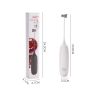 Electric Milk Frother Handheld Egg Beater Coffee Frother Electric Stirrer - Matcha Whisk & Drink Mixer Handheld - Hand Held Milk Frother & Electric Wh